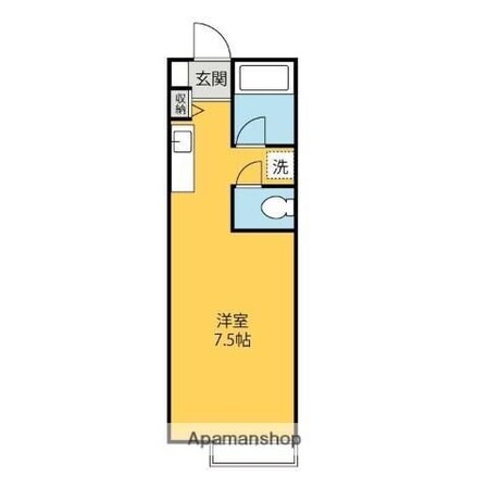 ハイツAKABORIの物件間取画像